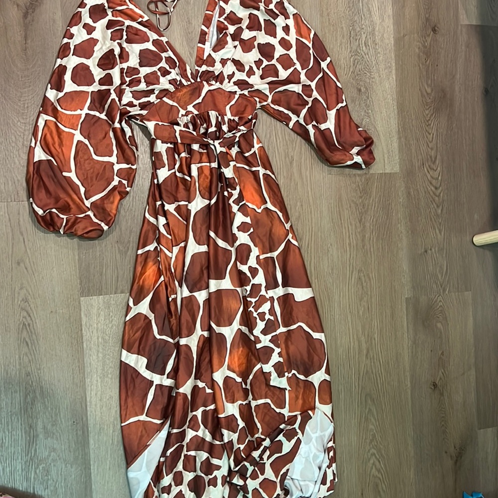 Maxi flowy dress size s
